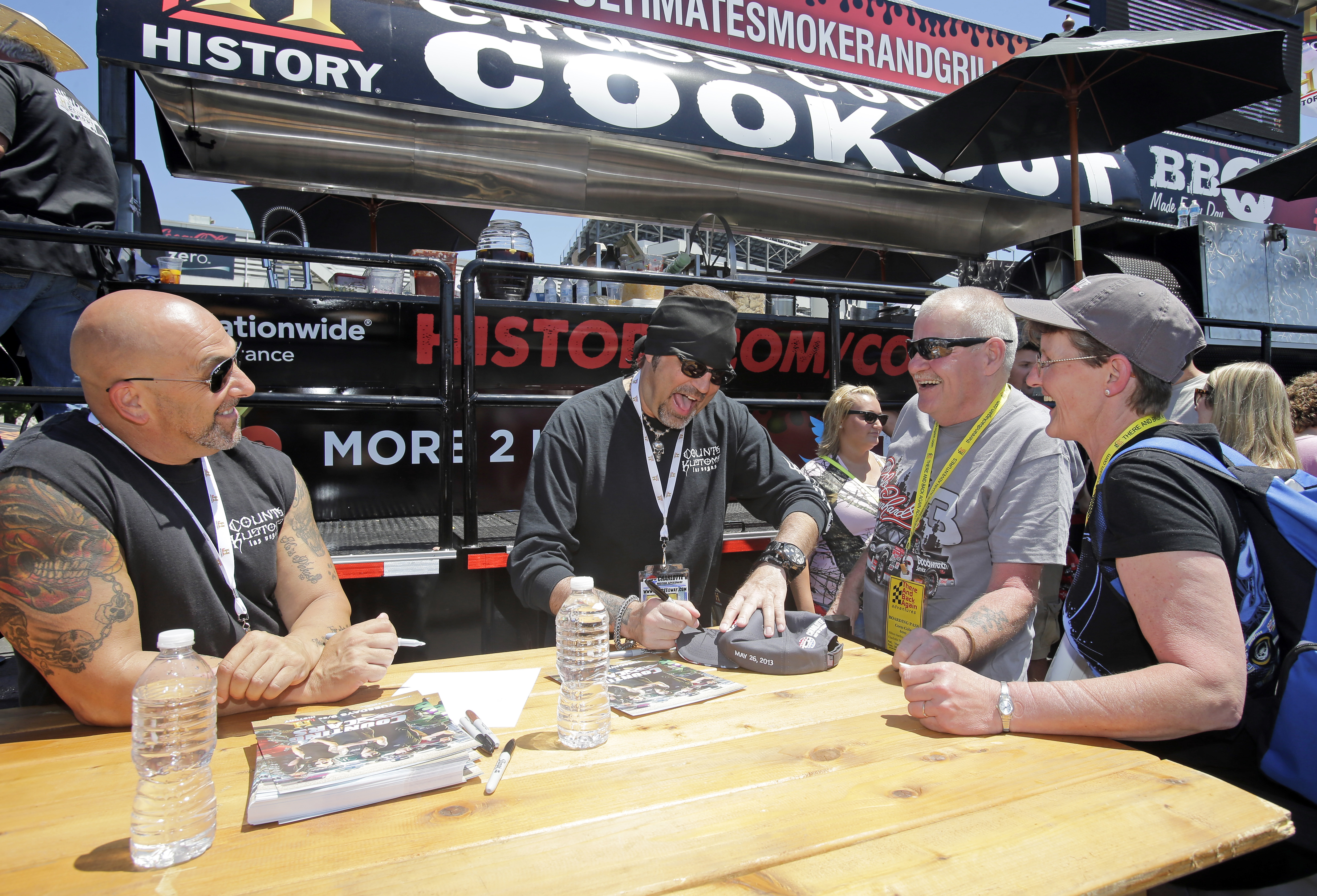 26 May 2013--History Channel Autograph Session at the Charlotte Motor Speedway in Concord, NC.(HHP/Alan Marler)